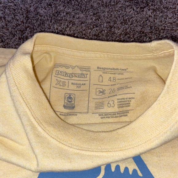 Yellow Patagonia regular fit shirt - Picture 2 of 3